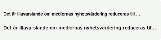 Exempel på typsnitt med Arial och Verdana